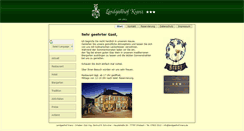 Desktop Screenshot of landgasthof-kranz.de